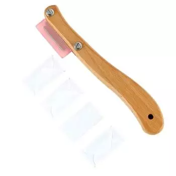 Чистые продукты Нож для хлеба с бантиком Изогнутый резак для французских тостов для багета с 4 лезвиями Инструмент для выпечки