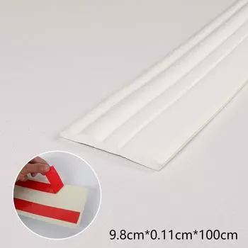 Чистый цвет домашнего декора плинтус линия Nbr материал антиколлизионный ТВ фон настенный плинтус линия декоративная мягкая линия