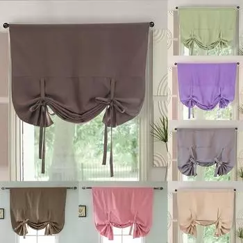 Чистый цвет, оконная занавеска, кухонная римская штора, римская штора, декоративная занавеска в европейском стиле бежевый