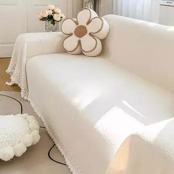 Чистый цвет, высококачественный, четыре сезона, универсальный бархатный диван-полотенце для гостиной, всеобъемлющий диванный чехол, ткань, универсальный чехол 180*130cm