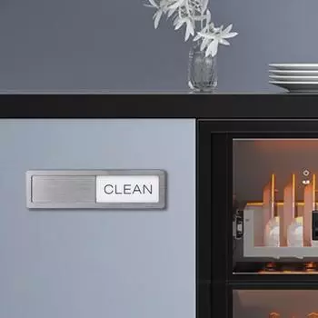 Чистый грязный магнит для посудомоечной машины, легко скользящий, сильный магнит, знак для кухни, чистый грязный знак
