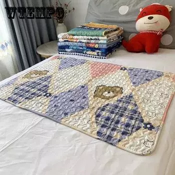 Чистый хлопковый тампон Moon Maternal Mature Mental Baby Pad можно стирать с герметичной периодической мочевой прокладкой 70*100cm