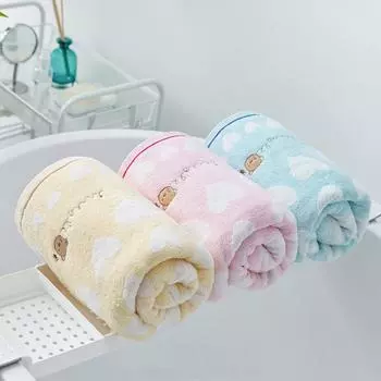 Чистый хлопок Love Pattern банное полотенце утолщенные мягкие полотенца для рук и волос семейная ванная комната отель взрослые дети салфетка De Bain 70x140cm синий