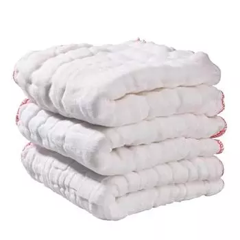 Чистый хлопок, не прилипающий, масловпитывающий кухонный марлевый кухонное полотенце 30x30