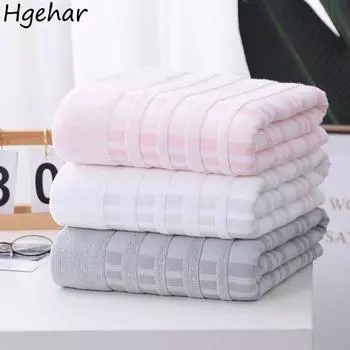 Чистый хлопок впитывающее бытовое полотенце для лица для взрослых эстетичное минималистичное удобное нежное универсальное прочное стильное 75-35cm розовый