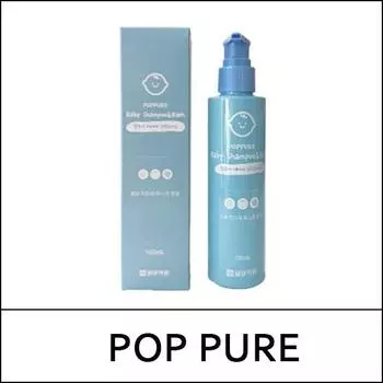 [ЧИСТЫЙ ПОП] (воли) Poppure Детский шампунь и средство для ванны 150 мл
