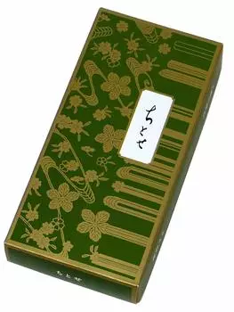 Chitose incense paper loose 14cm of Kyukodo s sticks, box, pack, approx. 75g, (set 3)