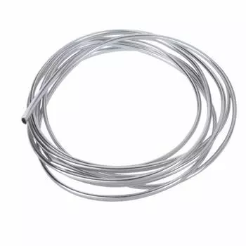 CHIZIYO DIY 4M PVC Car Decoration Door Chrome Moulding Trim Strip U Style Air Conditioning Outlet Decoration Strip 4M серебряный