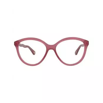 Chlo Cat Eye Frame Bio Acetate Optical Frames Burgundy Burgundy Transparent One Size