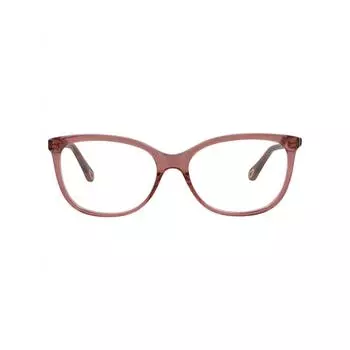 Chlo Square Frame Bio Acetate Optical Frames Pink Pink Transparent One Size
