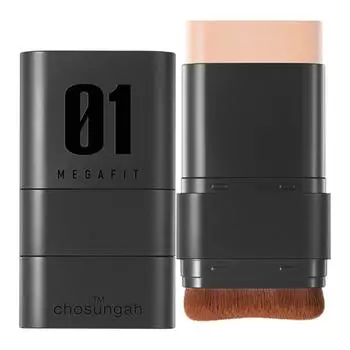 Cho Seong-ah TM Mega Fit Stick Foundation SPF50+ PA++++ 16 г, полуматовый 01 натуральный слоновая кость, 1 шт.