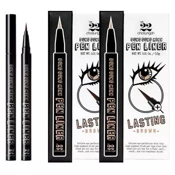 Cho Seongah22 Donggong Beauty Pen Liner, Brown, 2 pcs.