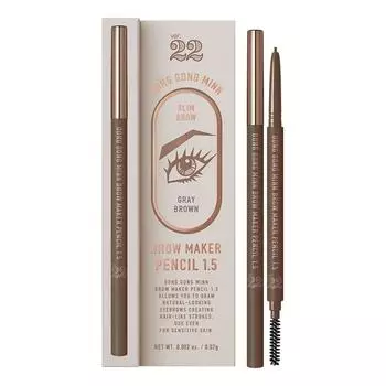 Cho Seongah 22 Donggong Beauty Brow Maker Pencil 1.5 0.07g, dark brown, 1 pc.