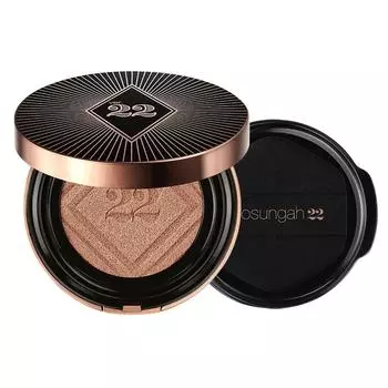 Cho Seongah 22 Satin Fit Layer Cushion Foundation Original 13g + Refill 13g Set, N02 Natural Midi..., 1 Set