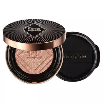 Cho Seongah 22 Satin Fit Layer Cushion Foundation Original 13g + Refill 13g Set, P01 Peach Beige, 1 set