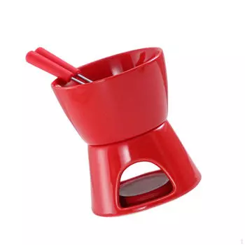 Шоколадный плавильный горшок 300 мл Ужин Карамель Масло Подогреватель Юбилей Плавитель Растопить