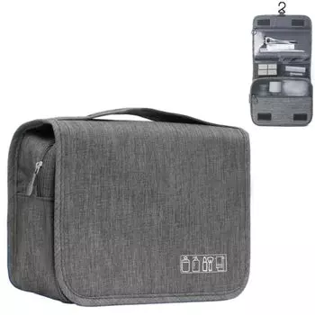Chocople Travel Travel Travel Косметичка для путешествий Косметичка, Сумка, Товары, Мешочек, Сумка, (Серый)