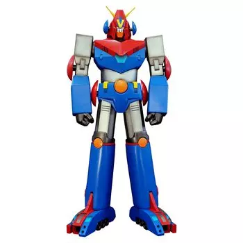 Chodenji Robo Combatler V Mega, мягкий виниловый комплект, повторная печать, общая высота 50 см, мягкий винил, неокрашенный, комплект для сборки, не масштабируемый, прибл. серый