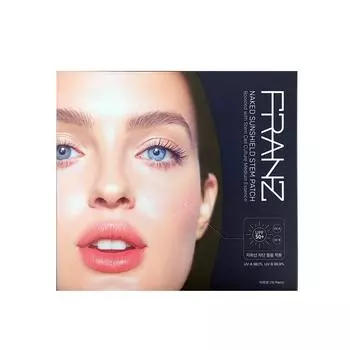 Choi Hwa-jeong Sun Care Freckle Patch Franz Naked Sun Shield Stem Patch Прозрачный солнцезащитный пластырь 1 коробка (10 листов), 10 порций, 1 мл