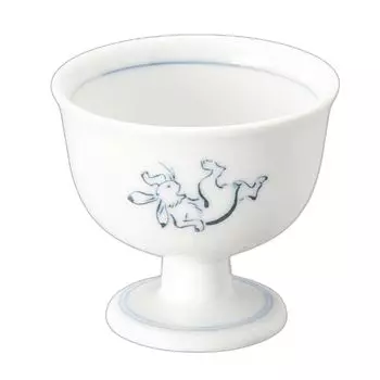 Choju Giga small bowl Small bowl (Sumo) High-pedestal [ 8.56.8cm ]