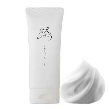 Choju no Sato Official Zen Shikari Yoke Soap Tube Type 88g With Foaming Net Полностью без добавок Pore Dirt Acne Facial Cleansing Welfacial Welfacial Cleansing ...
