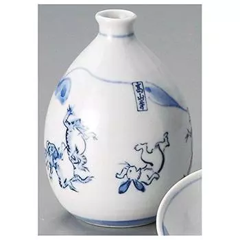 Chojugiga 1 Tokkuri x 11 см 240 куб. см. Стильный японский товар для коммерческого использования Нет. [7,5 170 г] [Посуда для сакэ] | Рестораны, Гостиницы, Посуда, Рестораны,