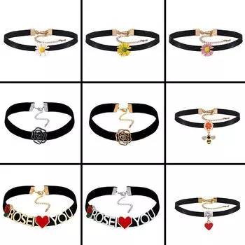 Чокер, шейный воротник, черный сексуальный шейный воротник, цепочка на воротник, женская мода, индивидуальные уличные модные украшения