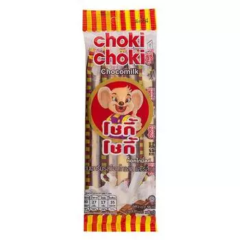 Choki Choki Шоколадное молоко в пакетиках 5 шт.. (45 г.) 45 g.