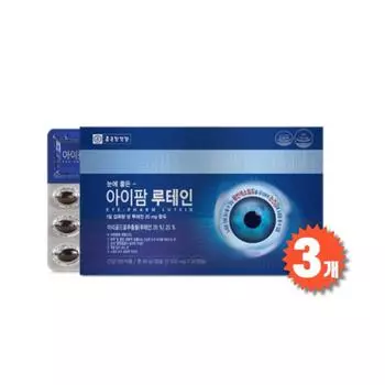 Chong Kun Dang Лютеин iPharm Лютеин Календула Макулярный пигмент Зеаксантин Питательное вещество для глаз Витамин А 90 капсул, 90 таблеток, 3 единицы