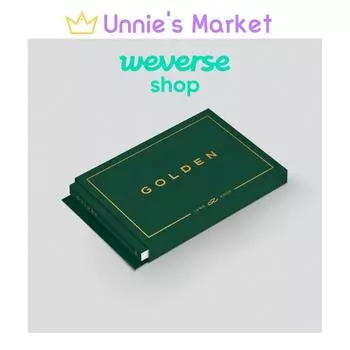 ЧОНГКУК(БТС) ЗОЛОТАЯ версия альбомов Weverse. + Бесплатный подарок NO POB