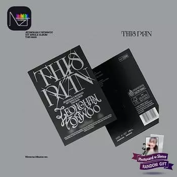 ЧОНХАН И ВОНУ (СЕМНАДЦАТЬ) 1-й сингл-альбом «THIS MAN» Weverse Albums ver. 1PCS