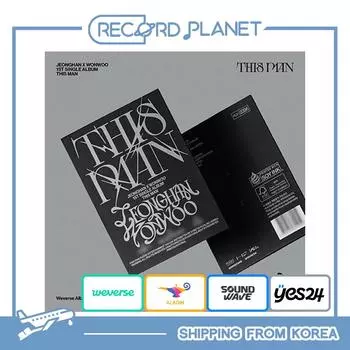 ЧОНХАН И ВОНУ (СЕМНАДЦАТЬ) - 1-й сингл-альбом THIS MAN Weverse Albums ver. [POB]