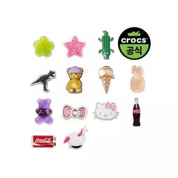 Choose 1 Of 13 Types Of Crocs Gibbitz 01 Twinkle Twinkle Flower 23SF10011773