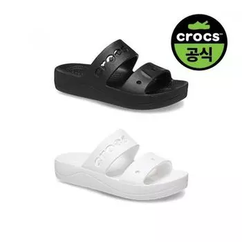 ChooSe 1 Of 2 Official CrocS Women S Baya Platform SandalS 01)BLACK(Z001)/W6(230)