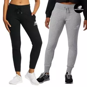 ChooSe 2 TypeS Of New Balance ESSentialS French Terry Women S Jogger pantS Training pantS SweatShirt WP03530AG/L32