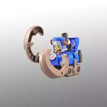 Chopper Robot Super No. 3 Horn Dozer, Korean popular bandai