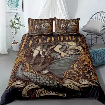 Chopping Mall Duvet Cover Set without sheet King Queen Double Full Twin Single Size Bed Linen Set 140x210cm