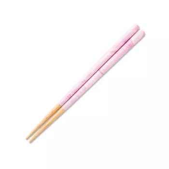 Chopsticks for dishwasher natural 7 to 9 years FUSION made in Japan children, safe, wood, 18cm, unisex, old, cream, grape, purple, G-64649