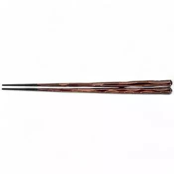 Chopsticks PBT Hexagonal Carving Tochigi Made in Japan Dishwasher Safe J-kitchens (Hashi) 22.5cm One-Cut