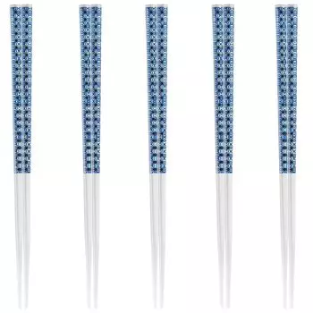 Chopsticks Set of Acrylic Made in Japan J-kitchens 5, Material Resin, PID5242,