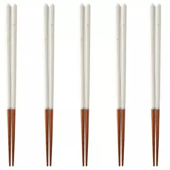 Chopsticks Set of Dishwasher Made in Japan J-kitchens 5, Material Wood, Safe, PID3866,