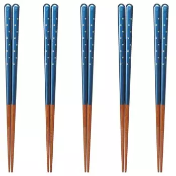 Chopsticks Set of Dishwasher Made in Japan J-kitchens 5, Material Wood, Safe, PID3415,