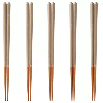 Chopsticks Set of Dishwasher Made in Japan J-kitchens 5, Material Wood, Safe, PID3897,