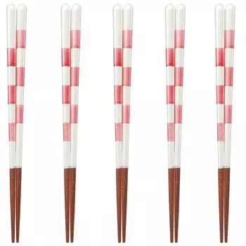 Chopsticks Set of Dishwasher Made in Japan J-kitchens 5, Material Wood, Safe, PID2050,