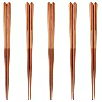 Chopsticks Set of Dishwasher Made in Japan J-kitchens 5, Material Wood, Safe, PID3040,