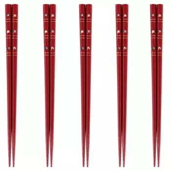 Chopsticks Set of Made in Japan J-kitchens 5, Material Wood, PID7727,