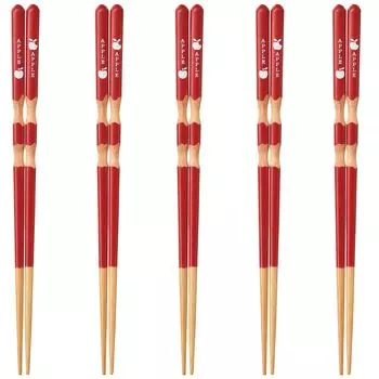 Chopsticks Set of Made in Japan J-kitchens 5, Material Wood, PID7697,