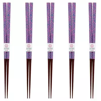 Chopsticks Set of Made in Japan J-kitchens 5, Material Wood, PID9035,
