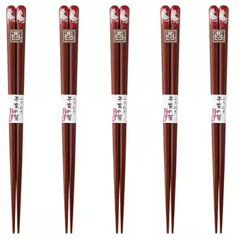 Chopsticks Set of Made in Japan J-kitchens 5, Material Wood, PID6508,