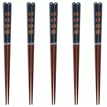 Chopsticks Set of Made in Japan J-kitchens 5, Material Wood, PID0901,